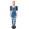 Fashion casual sexy denim Jumpsuit