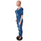 Fashion casual sexy denim Jumpsuit