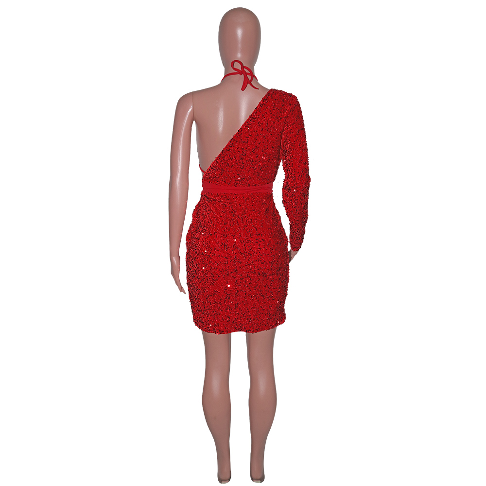 backless sequin