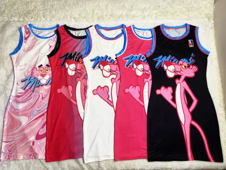 Sexy casual double sided print dress