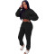 Casual loose sweater set