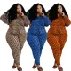 Printed casual two piece set