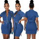 Sexy fashion patchwork vintage dress