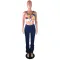 Fashion casual pile jeans