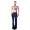 Fashion casual pile jeans