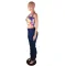 Fashion casual pile jeans