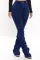 Fashion casual pile jeans