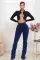 Fashion casual pile jeans