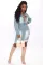Fashion ripped denim dress