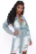 Fashion ripped denim dress