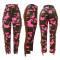 Camouflage sports slim jeans