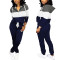 Fashion leisure sports two piece suit