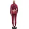 Hooded strap two piece suit