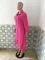 Denim ng Cape hole denim dress
