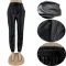 PU leather casual Leggings