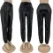 PU leather casual Leggings