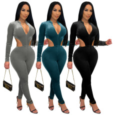 Sexy hollow Jumpsuit in stock