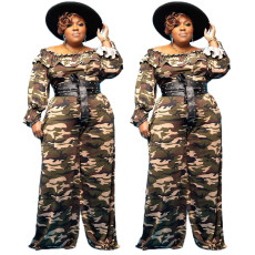 Camouflage print Jumpsuit