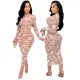 Screen Printed Dress