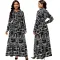 Printed skirt dress