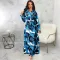 Printed skirt dress