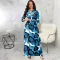 Printed skirt dress