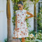 Spring and summer new floral skirt dress