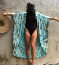 Casual beach bikini hoodie with straps