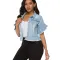 Slim denim jacket