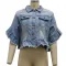 Slim denim jacket