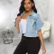 Slim denim jacket