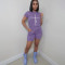 Casual printed shorts short sleeved sportswear