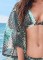 Beach Bikini hoodie with straps