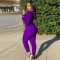 Long sleeved tight Jumpsuit