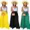 Crimped wide leg pants