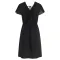 V-neck Lace Chiffon backless dress