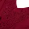 V-neck Lace Chiffon backless dress