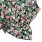 V-neck floral dress long skirt