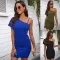 Sexy off shoulder slim dress
