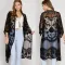 Embroidered vacation sunscreen cardigan