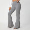 Casual tight flared trousers