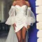 Breast wrap dress