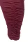 Solid half high neck hip wrap dress