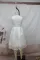 Round neck sleeveless dress