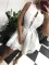 Round neck sleeveless dress