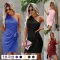 Hip strap dress