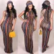 Bohemian print dress (including headscarf)