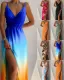 Casual large swing dress