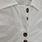Sleeveless button stand collar Hip Wrap Skirt