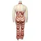 Ripple neck sexy Jumpsuit